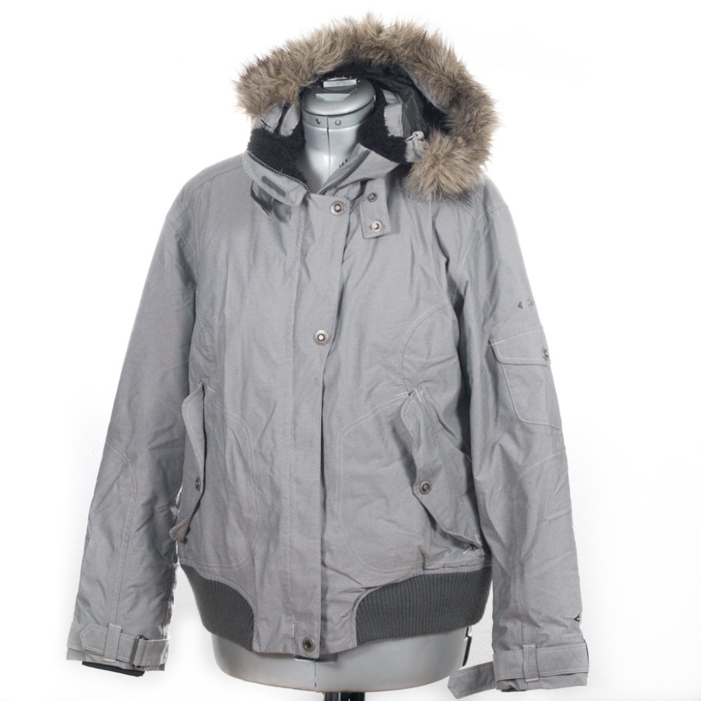 Columbia Snowboarding Jacket with Faux Fur Hood